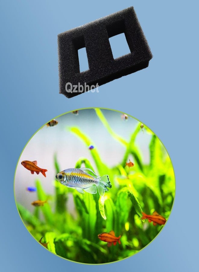 Qzbhct 4 Pcs Foam Filter Pads for Fluval SPEC Aquarium Bio Sponge Replacement Fish Tank Aquarium - Image 5